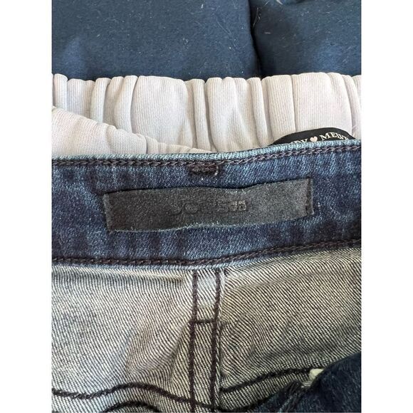 Joe’s the Charley high rise sparkle stripe pink orange and green dark wash skinn - Picture 5 of 6